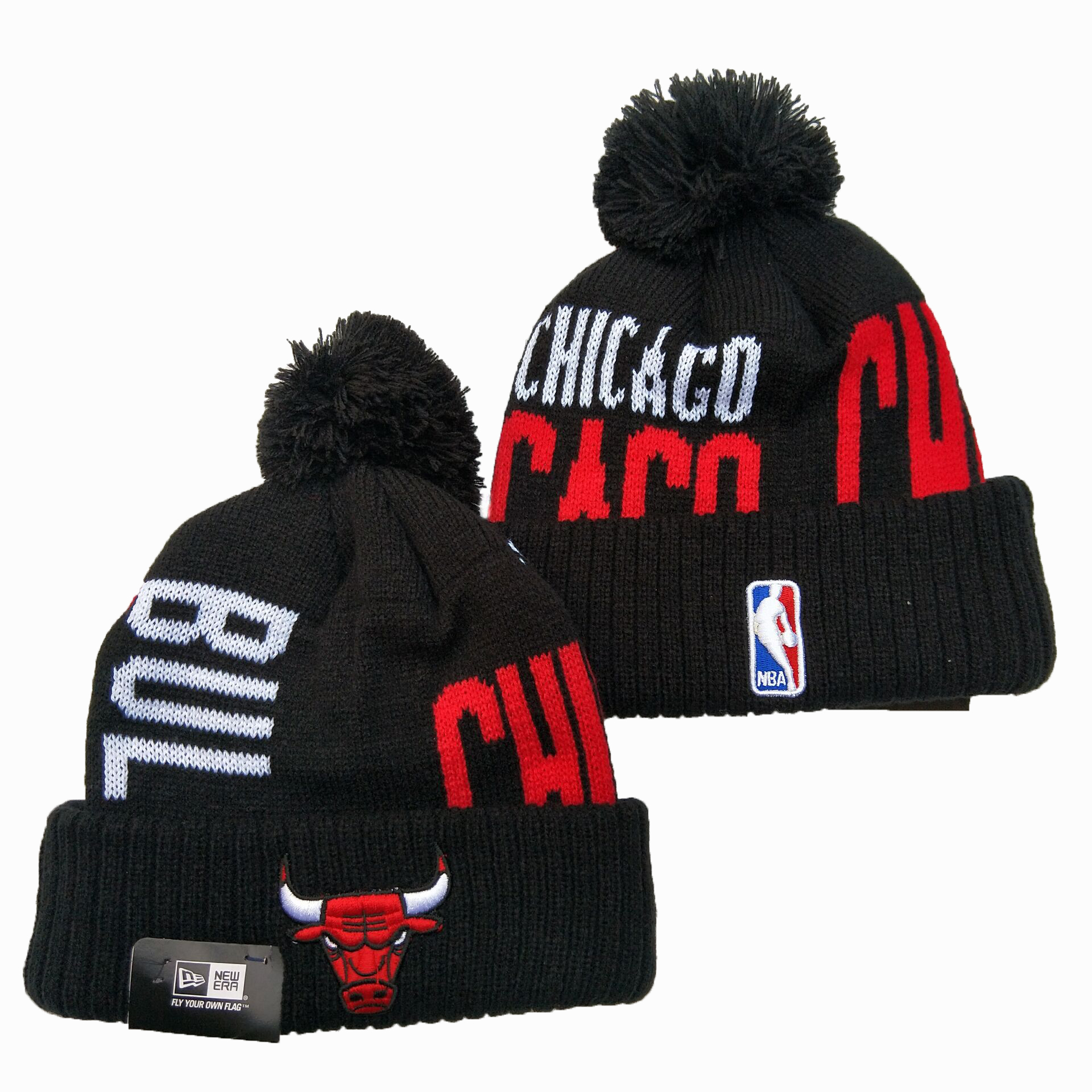 NBA Chicago Bulls 2019 Knit Hats 030